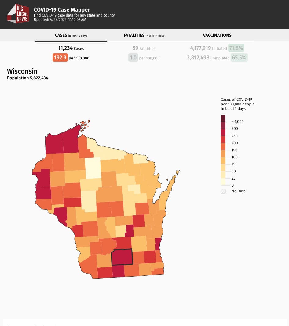 Big Local News Data Maps